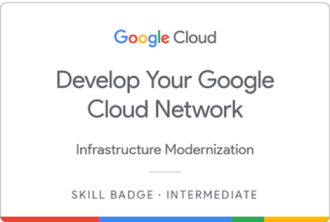 Develop Your Google Cloud Network badge